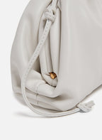 Bottega Veneta mini pouch blanc