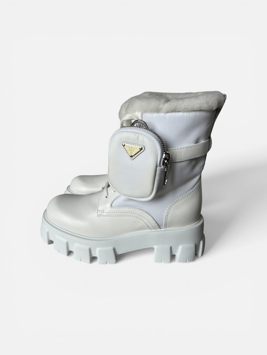 Prada bottes monolith (T.38.5)