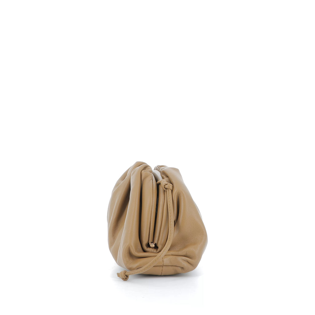 Bottega Veneta mini pouch beige