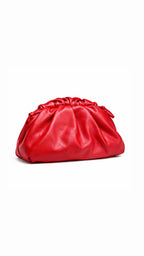 Bottega Veneta mini pouch rouge
