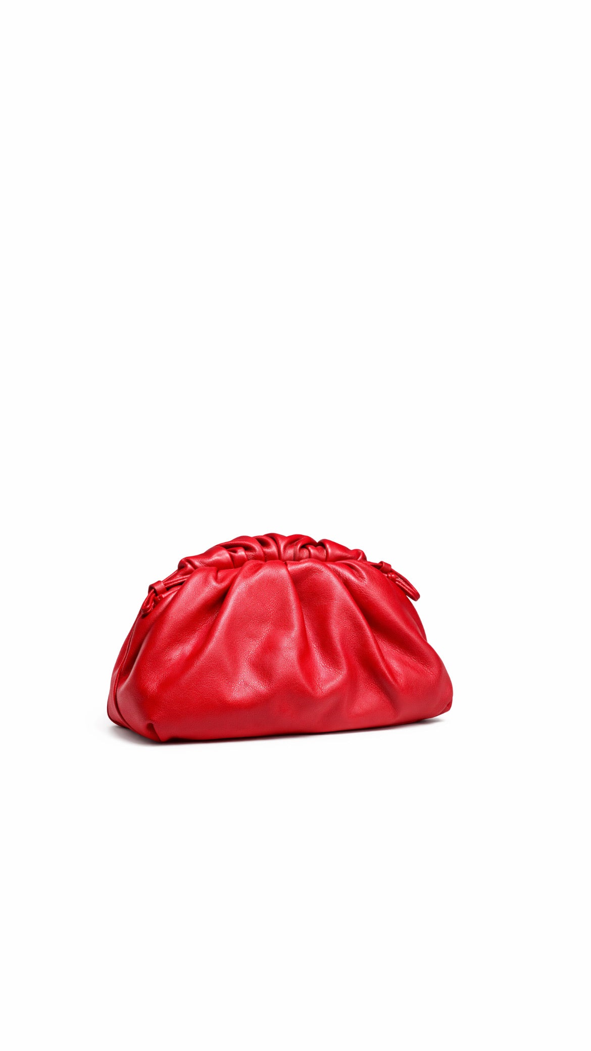 Bottega Veneta mini pouch rouge