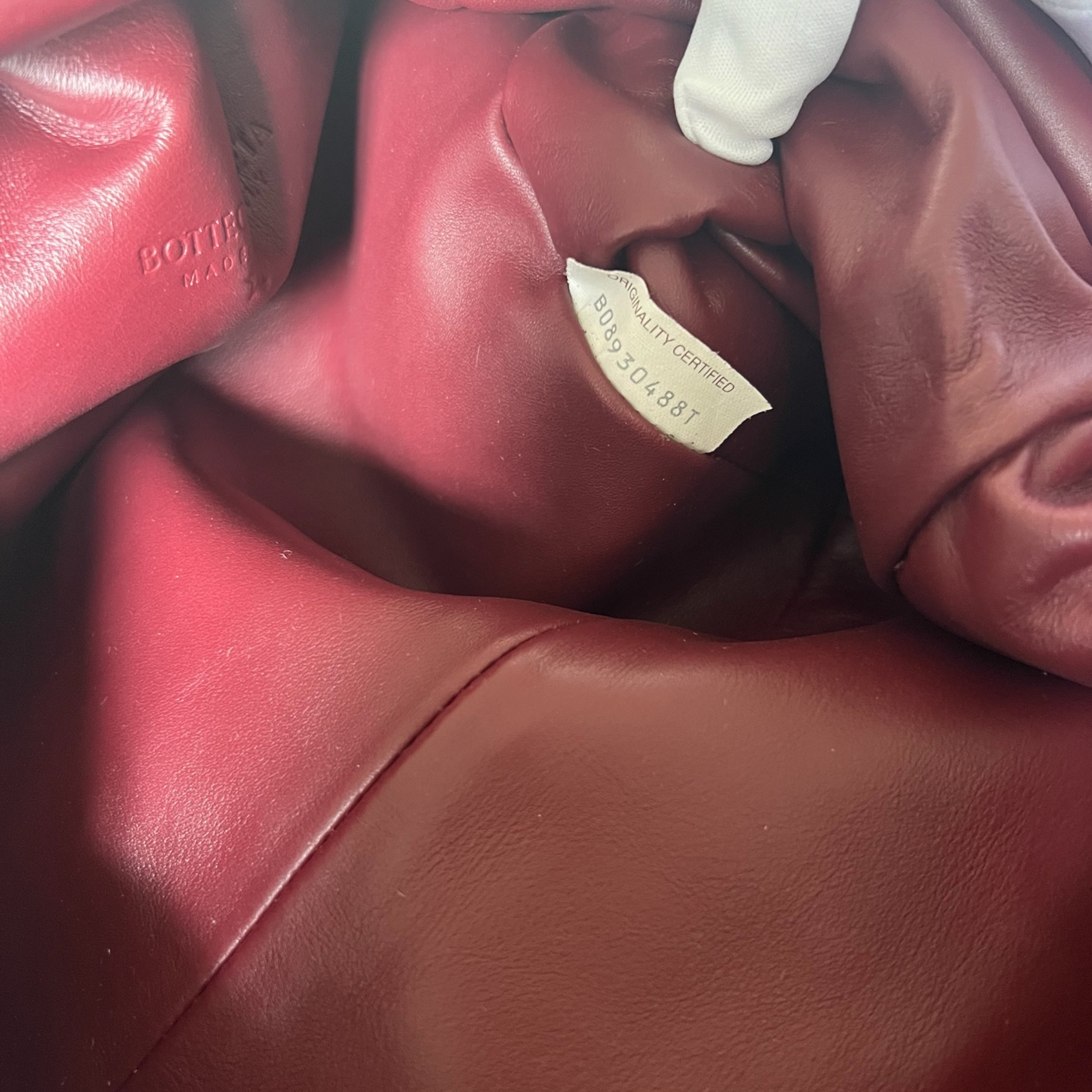 Bottega Veneta grande pochette pouch